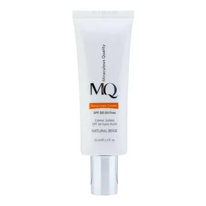 کرم ضدآفتاب رنگی ام کیو مدل NATURAL BEIGE، حجم 55 میلی‌لیتر