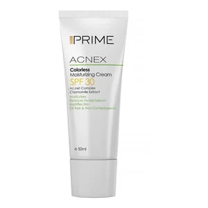 کرم مرطوب کننده بدون رنگ پرایم مدل Acnex SPF 30 حجم 50 میلی لیتر117203