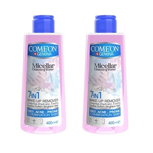 آب پاک کننده آرایش صورت کامان مدل COMBINATION حجم 400 میلی لیتر مجموعه 2 عددی