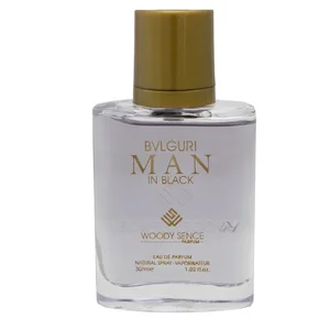 عطر جیبی مردانه وودی سنس مدل BVLGURI IN BLACK حجم 30 میلی لیتر