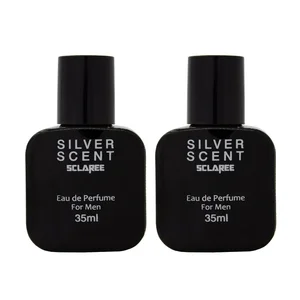  عطر جیبی مردانه اسکلاره مدل  Silver scent حجم 35 میلی لیتر مجموعه دو عددی 