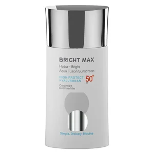 کرم ضدآفتاب بدون رنگ برایت مکس SPF50 مدل آکوا فیوژن ‌مناسب انواع پوست، حجم 50 میلی‌لیتر