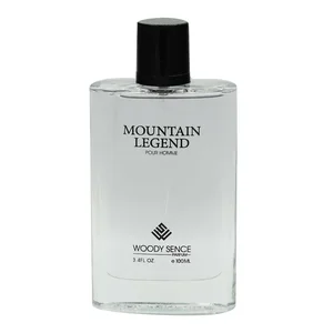 ادو پرفیوم مردانه وودی سنس مدل MOUNTAIN LEGEND با رایحه شیرین و خنک حجم 100 میلی لیتر