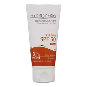 کرم ضدآفتاب هیدرودرم مدل Medium Beige SPF50، حجم 50 میلی‌لیتر