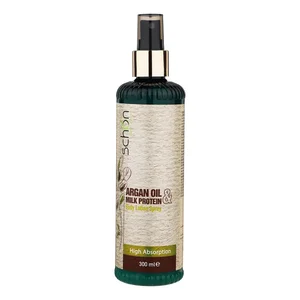 لوسیون بدن شون مدل Argan Oil And Milk Protein حجم 300 میلی‌لیتر با عصاره آرگان و پروتئین شیر، مرطوب‌کننده قوی پوست، جذب بالا، ساخت ایران، دارای مجوز سازمان غذا و دارو