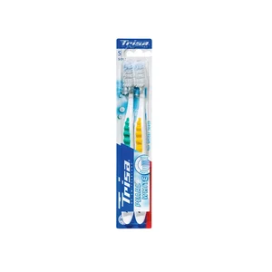 مسواک تریزا مدل Pearl White با برس نرم بسته 2 عددی