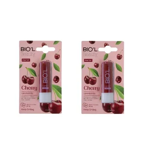 بالم لب نرم‌کننده بیول مدل Cherry بسته 2 عددی با SPF 15، حاوی موم طبیعی و ویتامین E، مرطوب‌کننده و رنگ‌دهنده ملایم