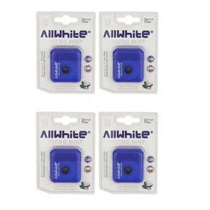 نخ دندان آل وایت مدل micro mint 4 بسته 4 عددی