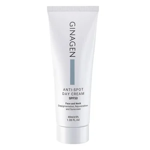 کرم ضد آفتاب بدون رنگ ژیناژن SPF 50 مدل Anti Spot  ‌مناسب انواع پوست حجم 40 میلی‌لیتر