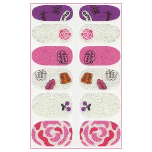 استیکر طراحی ناخن مدل ژله ای کد FN23