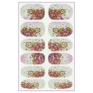 استیکر طراحی ناخن مدل ژله ای کد J71