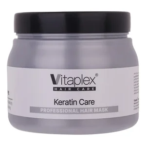 ماسک مو ویتاپلکس مدل Keratin Care مناسب برای موی کراتین شده حجم 500 میلی لیتر