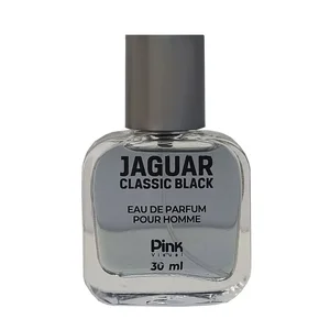 عطر جیبی مردانه پینک ویژوال مدل Jaguar Classic Black حجم 30 میلی لیتر 