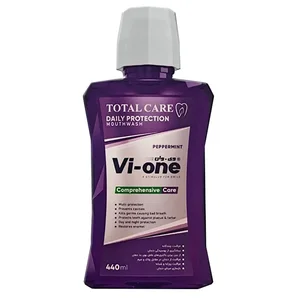 دهان شویه وی وان مدل TOTAL CARE حجم 440 میلی لیتر