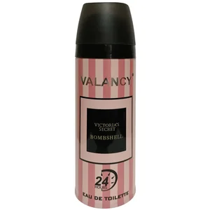 اسپری  ضد تعریق زنانه والانسی مدل Victoria Secret Bombshell حجم 200 میلی لیتر