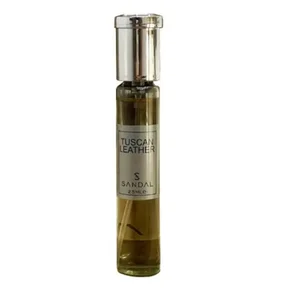 عطر جیبی مردانه صندل مدل Tuscan leather حجم 25 میلی لیتر