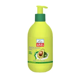 کرم مرطوب کننده دست و صورت بی ام اس مدل AVOCADO OIL مناسب انواع پوست حجم 300 میلی لیتر