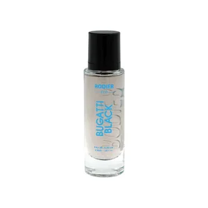عطر جیبی مردانه رودیر مدل BUGATTI BLACK حجم 30 میلی لیتر