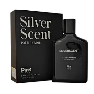 ادوپرفیوم مردانه پینک ویژوآل مدل Silver Scent با رایحه گرم حجم 100میلی لیتر