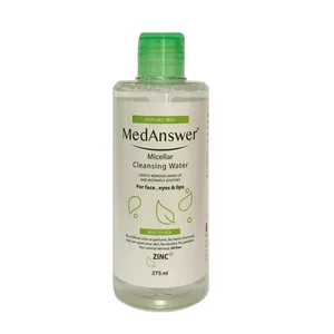 میسلار واتر مدانسر مدل Tea tree oil مناسب پوست چرب حجم 275 میلی لیتر