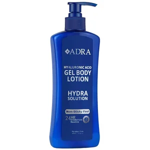 ژل لوسیون بدن آدرا مدل Hyaluronic Acid حجم 400 میلی لیتر