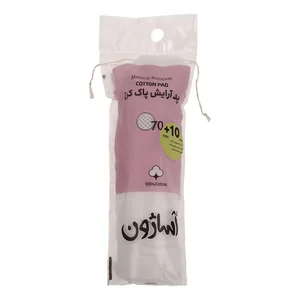 پد پاک کننده آرایش آساژون مدل 3245 بسته 80 عددی