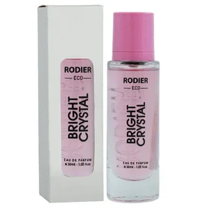 عطر جیبی زنانه رودیر مدل BRIGHT CRYSTAL با رایحه خنک حجم 30 میلی لیتر