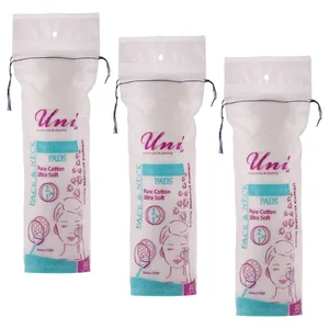 پد پاک کننده آرایش یونی لد مدل Ultra Soft سه بسته 80 عددی