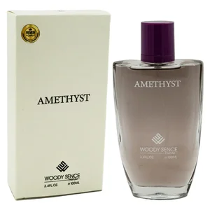ادوپرفیوم زنانه وودی سنس مدل Amethyst با رایحه خنک حجم 100 میلی لیتر