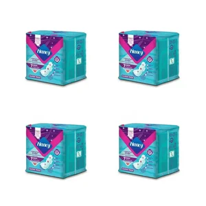  نوار بهداشتی بالدار نازک نانسی مدل MAXI سایز فوق العاده بزرگ چهار بسته 7 عددی