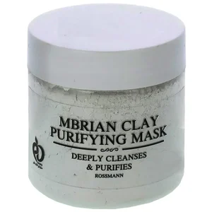 ماسک صورت خاک رس رزمن مدل MBRIAN حجم 240 میلی‌لیتر کوچک‌کننده منافذ، لایه‌بردار، کاهش‌دهنده چربی و ضد آکنه مناسب انواع پوست و استفاده روز و شب بدون پارابن