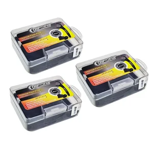نخ دندان کانفیدنت مدل Charcoal- Dual سه بسته 30 عددی