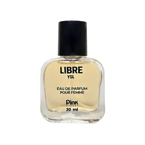 عطر جیبی زنانه پینک ویژوآل مدل Libre Ysl با رایحه شیرین حجم 30 میلی‌لیتر