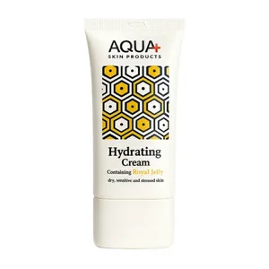 کرم مرطوب کننده دست و صورت آکوا پلاس مدل Royal Jelly مناسب برای انواع پوست حجم 50 میلی لیتر
