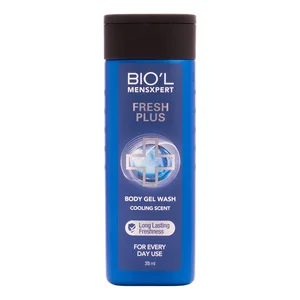 شامپو بدن بیول مدل Fresh Plus با رایحه خنک مناسب برای انواع پوست حجم 315 میلی لیتر