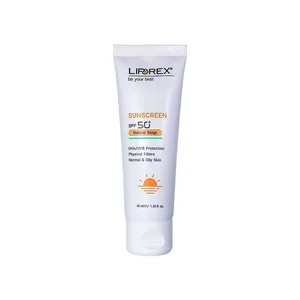 کرم ضد آفتاب رنگی لیپورکس SPF 50 مدل N-O ‌مناسب برای پوست‌ چرب و معمولی حجم 40 میلی‌لیتر