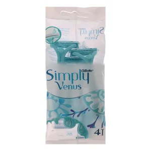 خود تراش ژیلت مدل Simply venus بسته 4 عددی