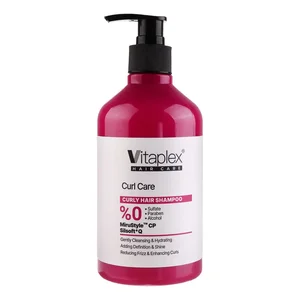 شامپو مو ویتاپلکس مدل CURL CARE مناسب برای موهای فر حجم 500 میلی‌لیتر