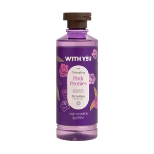 شامپو مو ویت یو مدل Pink Peonies مناسب برای موهای وزدار و خشک حجم میلی 300 لیتر