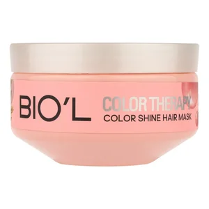 ماسک تثبیت کننده رنگ مو بیول مدل COLOR THERAPY مناسب برای موهای رنگ شده حجم 220 میلی لیتر