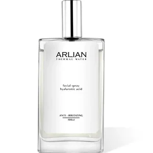 اسپری آبرسان صورت و بدن آرلیان مدل Hyaluronic Acid مناسب برای انواع پوست حجم 100 میلی‌ لیتر