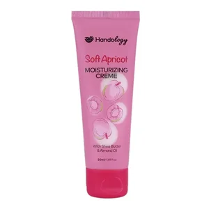کرم مرطوب کننده دست و صورت هندولوژی مدل Apricot مناسب برای انواع پوست حجم 50 میلی لیتر
