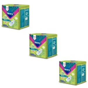 نوار بهداشتی بالدار نازک نانسی مدل extra coverage سایز خیلی خیلی بزرگ سه بسته 7 عددی