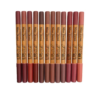 مداد لب میس دمی مدل Long Lasting مجموعه 12 عددی