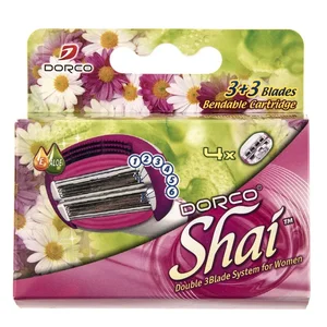تیغ یدک دورکو مدل Shai 6 تحت لیسانس بسته 4 عددی