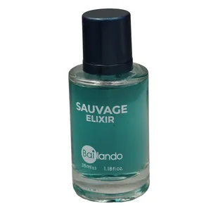عطر جیبی مردانه بایلندو مدل SAUVAGE ELIXIR با رایحه تلخ حجم 35 میلی‌لیتر