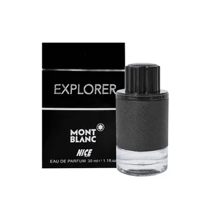 عطر جیبی مردانه نایس پاپت مدل mont blanc explorer با رایحه گرم حجم 30 میلی‌لیتر