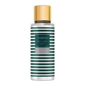 بادی اسپلش مردانه کوبکو مدل BULGARI AQUA حجم 250 میلی‌لیتر