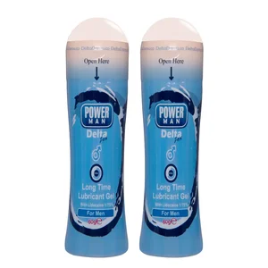 ژل تاخیری دلتا دارو مدل Long Time حجم 60 میلی لیتر مجموعه 2 عددی