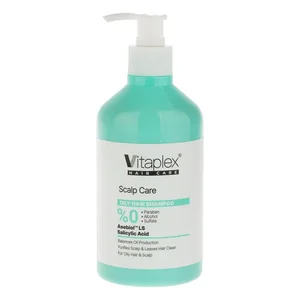 شامپو مو ویتاپلکس مدل Scalp Care مناسب برای موهای چرب حجم 500 میلی‌لیتر